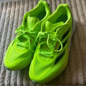 Adidas Neon Green Duramo Speed Shoes Athletic Sneakers